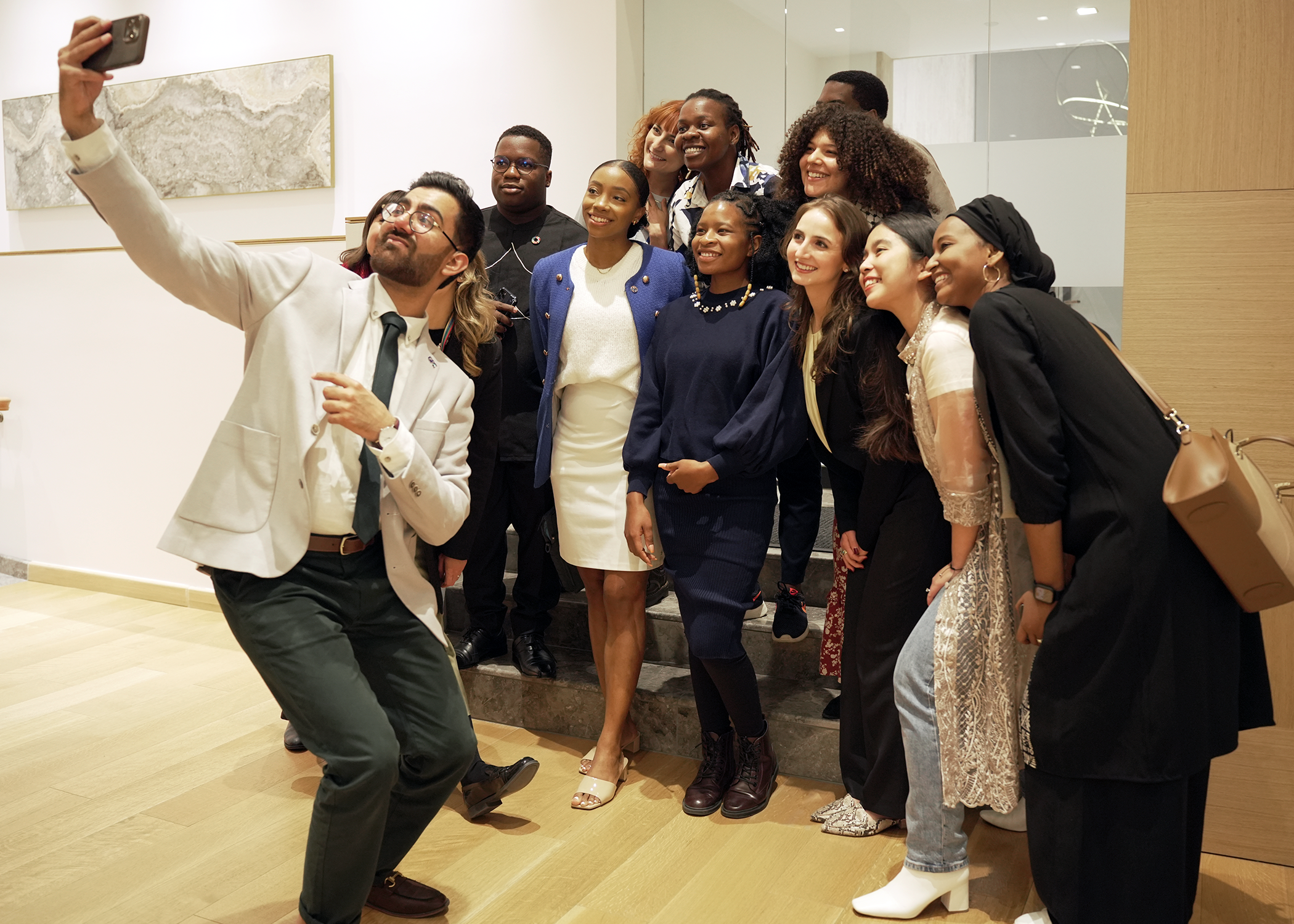 Jeunes leaders du GPE à ECOSOC. Crédit: GPE/Timo Diers